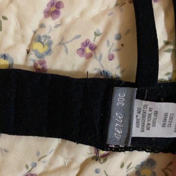 Aerie Black Lace Bra 30C - Picture 4 of 4